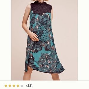 Butterfly lace swing dress.